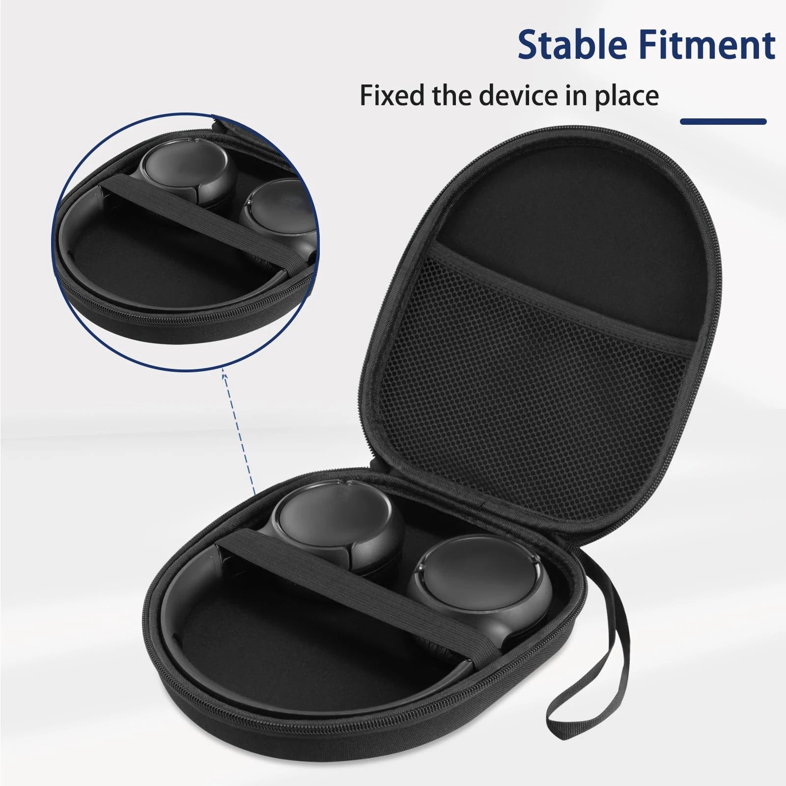 Case Compatible for JBL Tune 510BT 520BT 720BT 770NC 660NC 670NC, For Sony WH-CH720N WH-CH520 Noise Canceling Headphones, Black