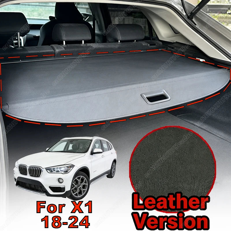 For BMW X1 X3 X5 1999-2026 Retractable Rear Trunk Cargo Cover Luggage Privacy Security Shield Parcel Shelf Car Interior Kit
