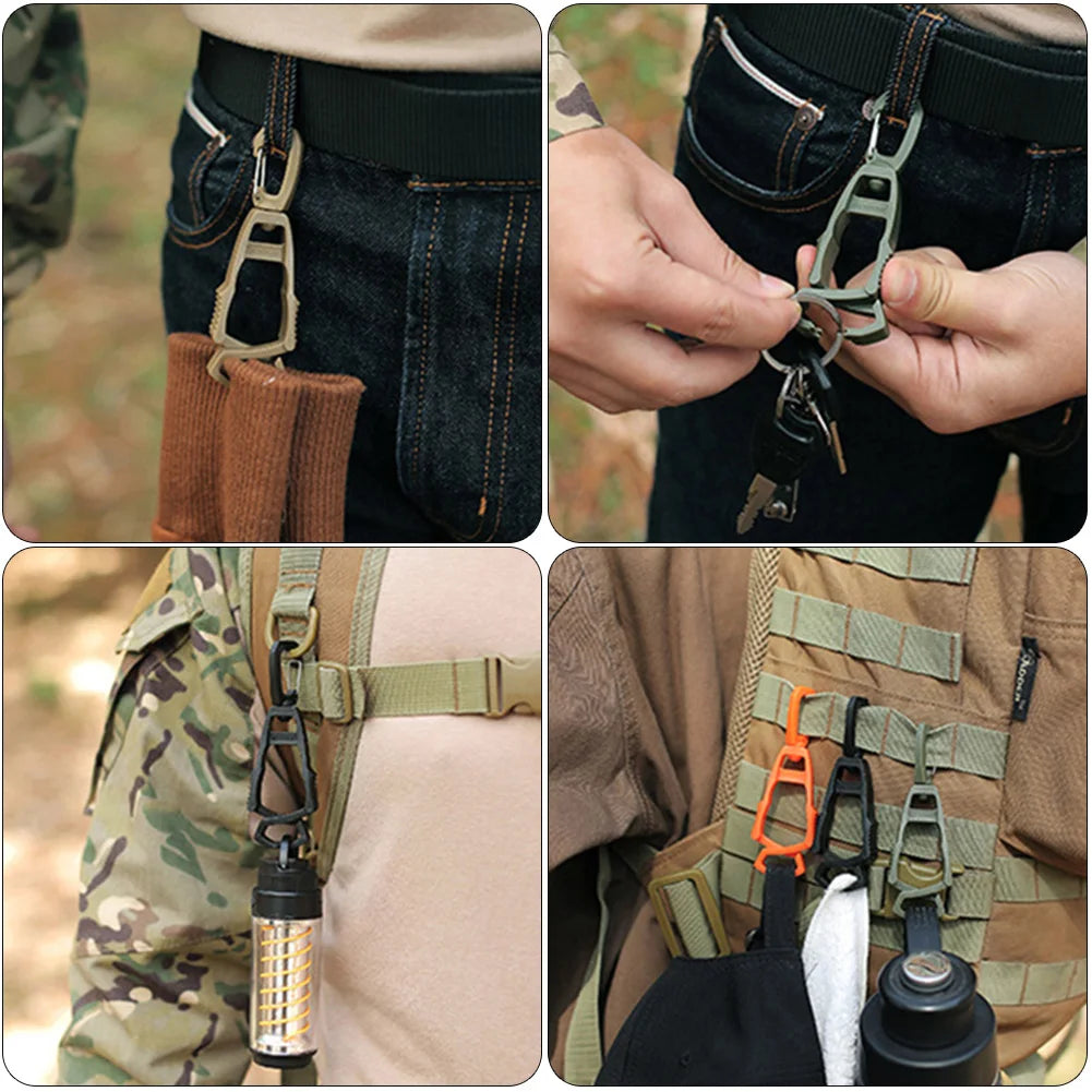 Multi-purpose Safety Work Glove Clip Anti-drop Glove Holder Belt Clamp for Construction Workers Outdoor Protective