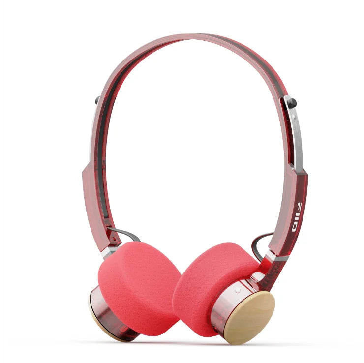 FiiO EH11 Retro Headphones Small Over-Ear Design Headset Bluetooth 40mm Large Dynamic Driver Mechanical Shell Headphones Gifts