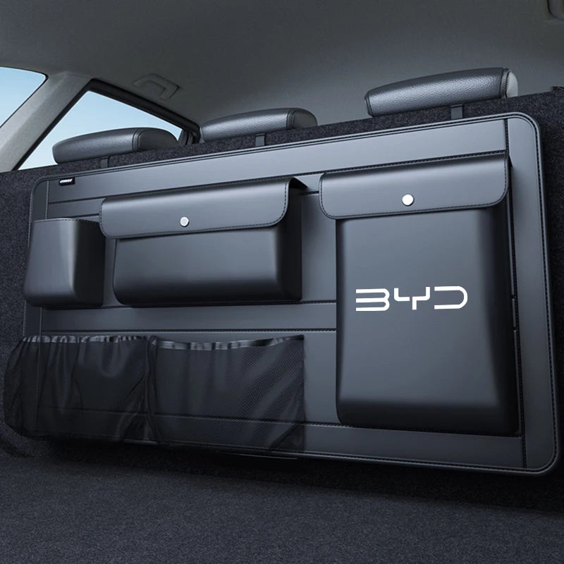 For BYD SUV S6 S7 ATTO 2 Yuan Pro/UP ATTO 3 Sealion 5/6/U/7/8  Seal Car Trunk Storage Bag Multifunctional Rear Seat Hanging Box