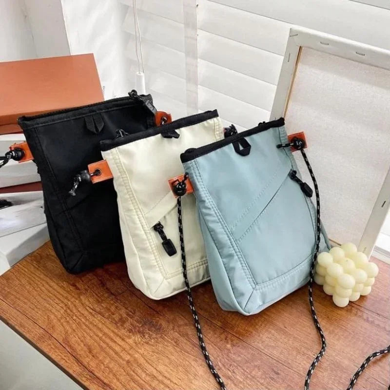 NEW Fashion Small Square Messenger Bag Mini Waterproof Travel Casual Shoulder Men Women Mobile Phone Crossbody Bag Wholesale
