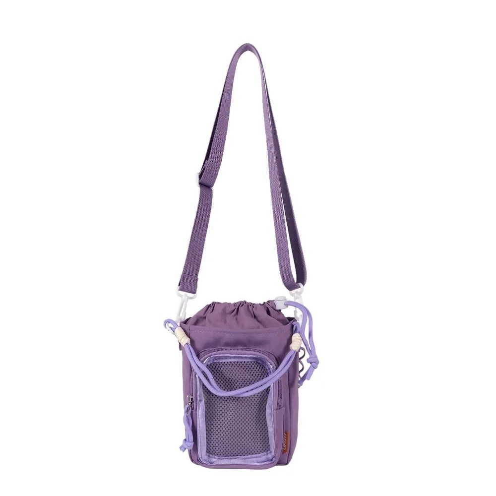 Portable Kettle Bag Storage Compartment with Doll Breathable Phone Pouch Large Capacity with Shoulder Straps Shoulder Bag Unisex