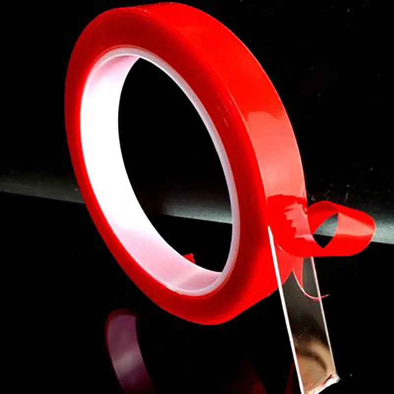 Double-Sided Tape 3m/9.84feet Nano Tape 5/10/15/20mm Width Transparent Tape No Traces Washable Adhesive Traceless Sticker Glue