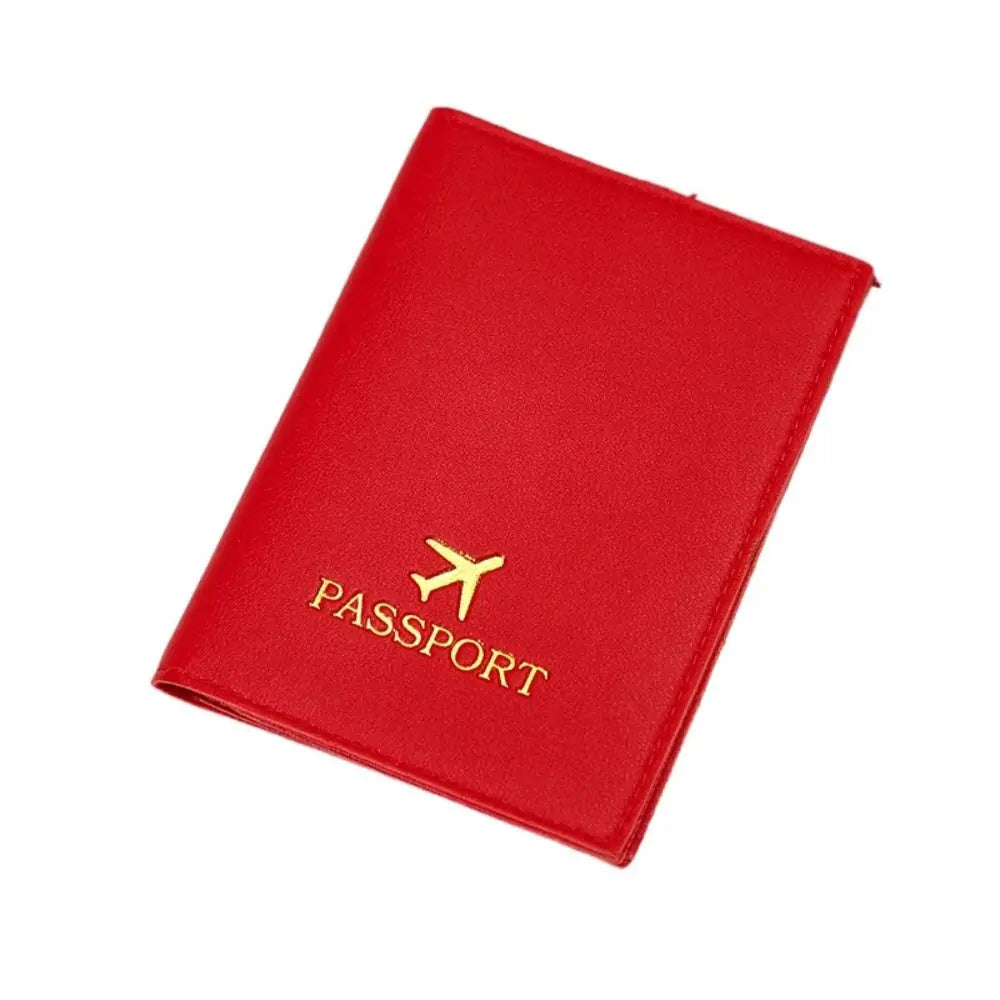 Wallet Passport Storage Bag Multi-layer Airplane Check-in Document Passport Storage Clip Anti-theft Korea Style Passport Holder