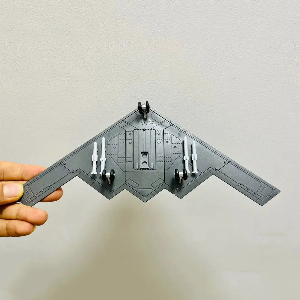 1 200 Scale Us Air Force B2 Spirit Stealth Bomber Abs Diecast Aircraft Model With Display Base Collectible Gift Home Decor