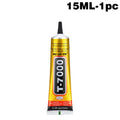 T7000 Upgrade Black Contact Cellphone Tablet Repair Adhesive,Strong Multi-Purpose Glue liquid Precision Applicator Glue.