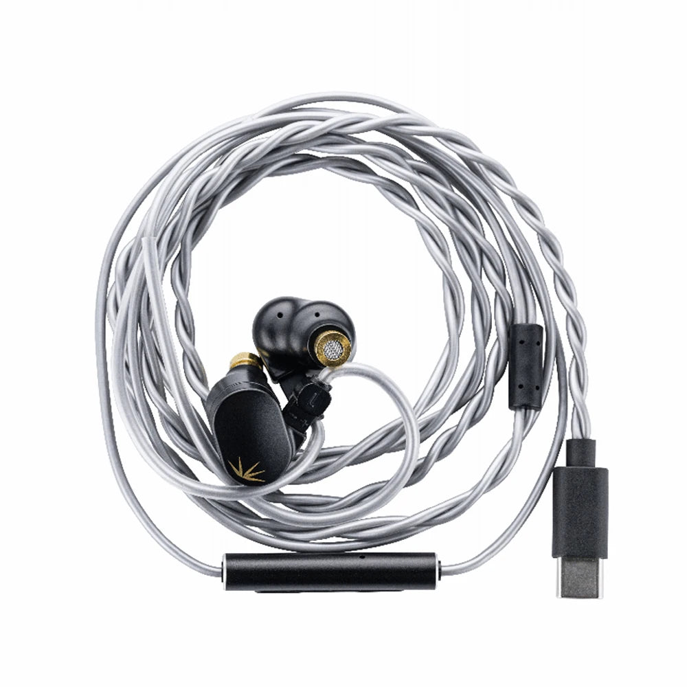 Pre-order Moondrop Chu II DSP 10mm High-performance Dynamic Driver IEMs Earphones Wired Earbuds TYPE-C With Microphone Earphone