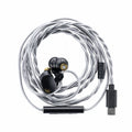 Pre-order Moondrop Chu II DSP 10mm High-performance Dynamic Driver IEMs Earphones Wired Earbuds TYPE-C With Microphone Earphone