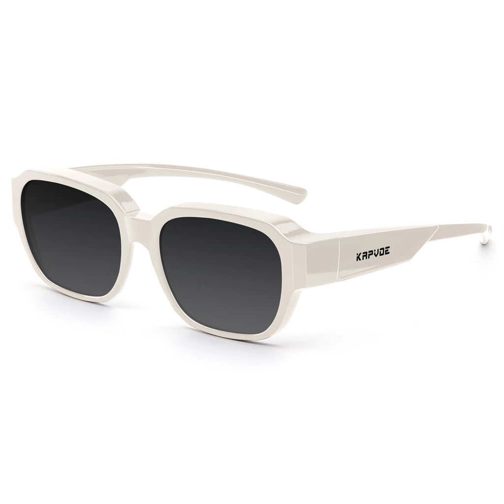 Kapvoe Fitover Sunglasses Polarized Oversized Driving Shades Square Over Sunglasses Men Cycling Glasses Fishing Bicycle Goggles