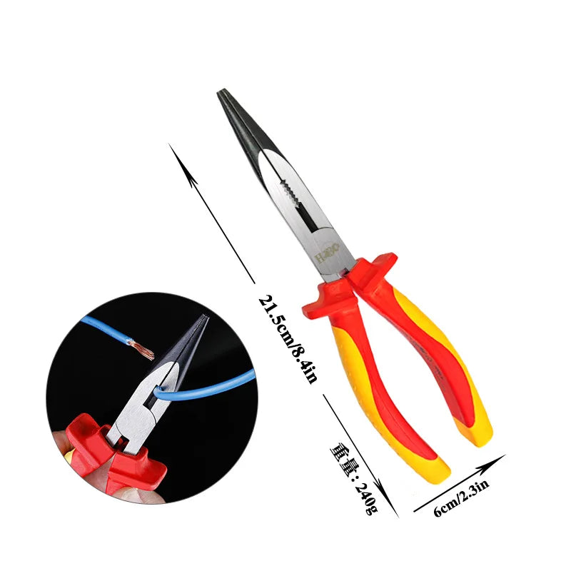 6/7/8 Inch Professional Cutting Pliers Wire Stripping Tool Side Cutter Cable Burrs Nipper Electricians DIY Repair Hand Tools