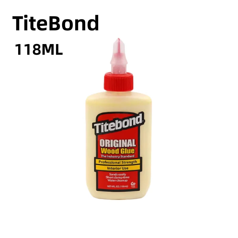 Titebond I II III Wood Glue Professional Strong Bond Adhesive Waterproof Interior Exterior Woodworking Glue