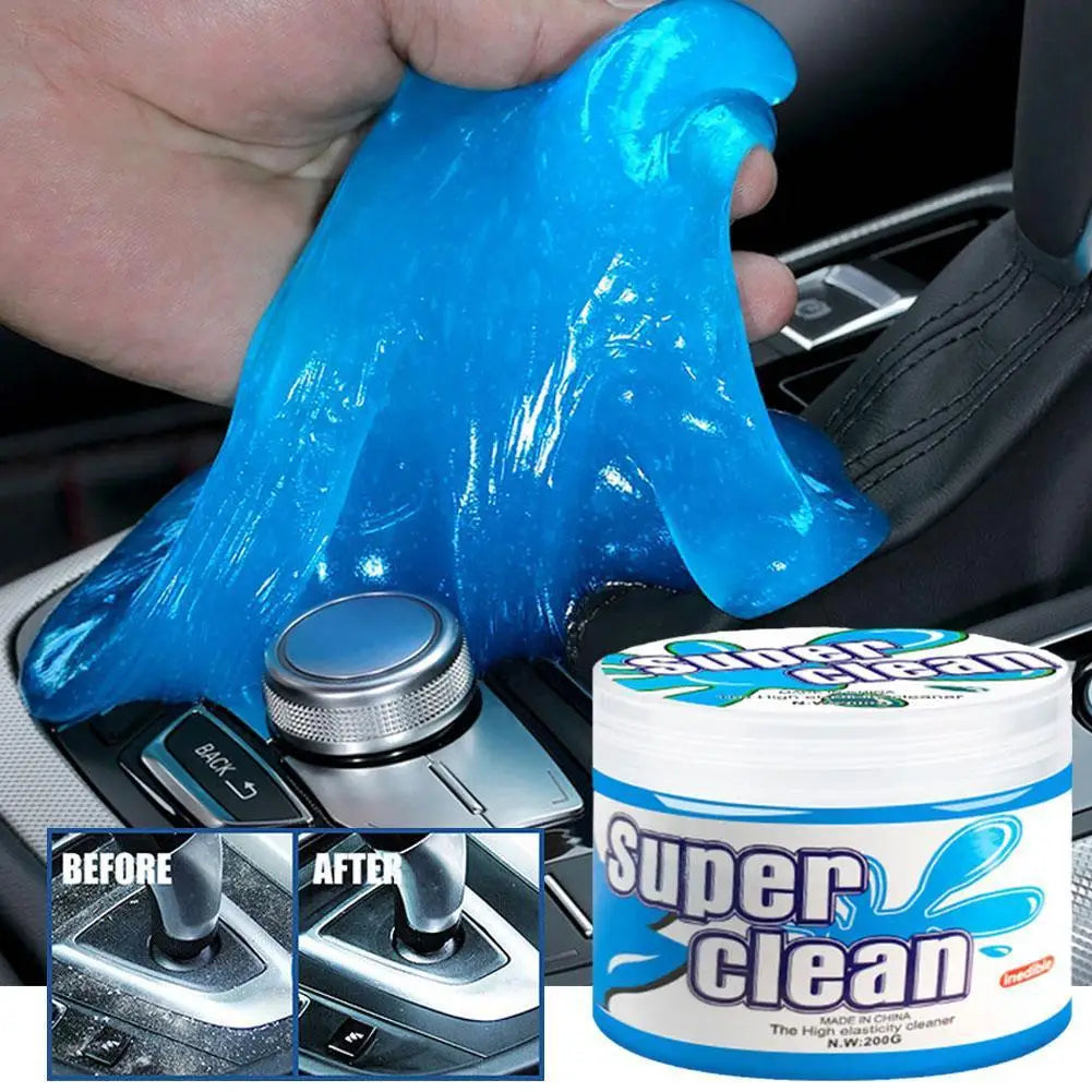 Car Cleaning Soft Gel Multi-function Keyboard Cleaning Mud Reusable Car Interior Cleaning Tools Universal Cleaning Gel