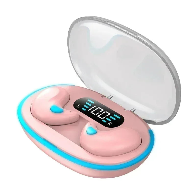 Mini Wireless Earphones Bluetooth Headphones Noise Reduction Sport Game Sleep Bluetooth Earbuds HIFI Stereo Music Headset