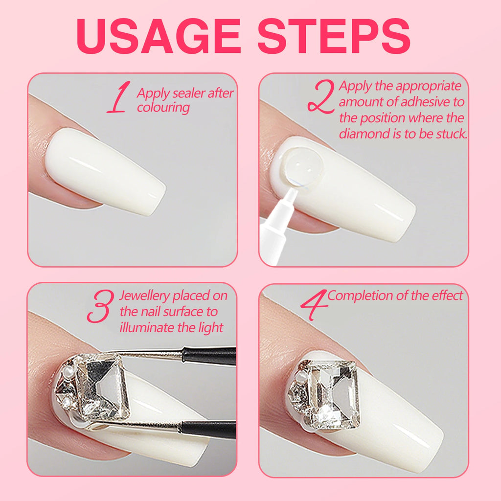 20ml 414 Super Glue Instant Strong Multi-Purpose Adhesive for Jewelry Repair DIY Craft Making Fast Drying
