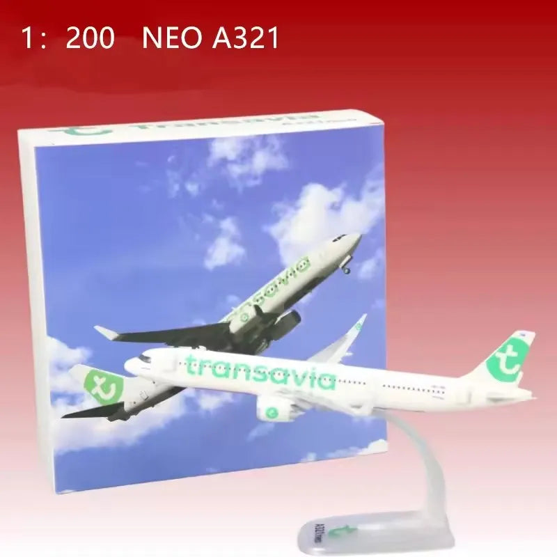 1:200 Scale Model Marabu/Play/Vueling/A320neo Austrian/ Transavia Air Airline Aircraft Assembly Plane Airplanes Collection Gifts