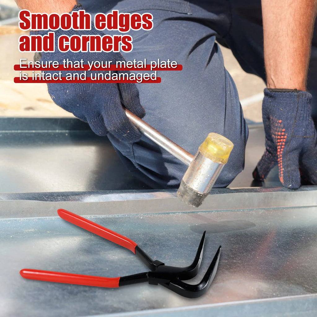 Metal bending pliers flattening pliers manual sealing metal plate tools durable manual sealing machine sheet metal tool kit