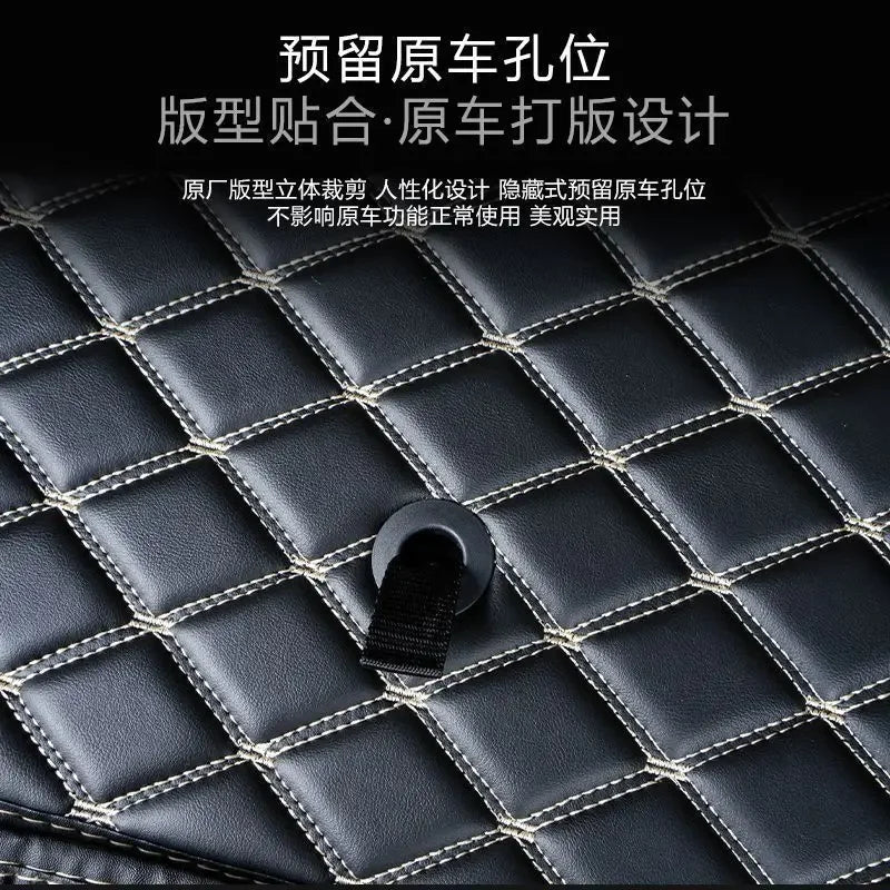 Car Trunk Mat for Chery Omoda 5 Accessories 2023 2024 Main Pad Retrofitting The Special Car Trunk Pad for Interior Decoration