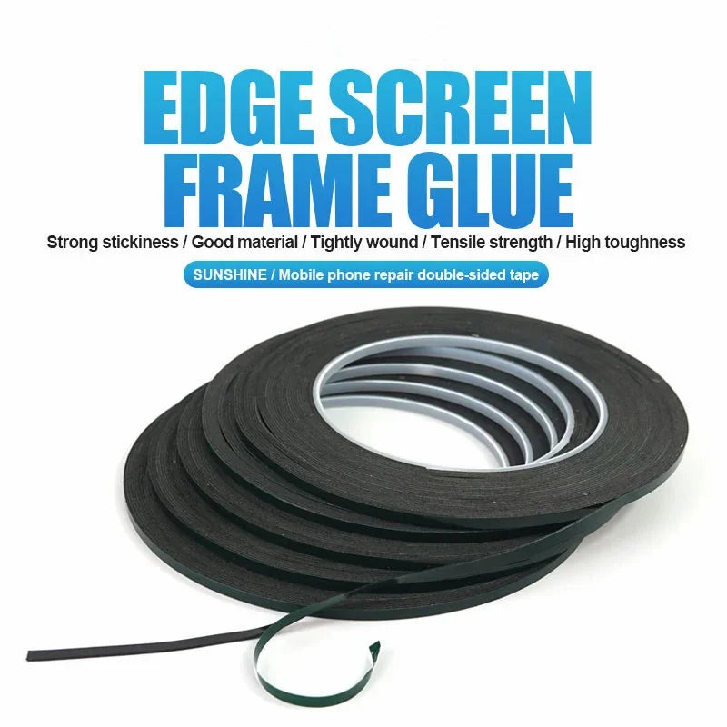 black double-sided tape foam sticker double-sided sticker for repairing LCD screens on mobile phones, TVs, computers, and edges