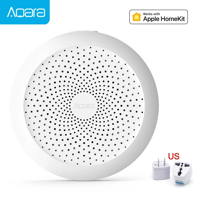2024 Newest Aqara Smart Hub M1S Gateway Wireless Zigbee 3.0 Wifi RGB LED Night Light Remote Control For Xiaomi Mijia Homekit APP