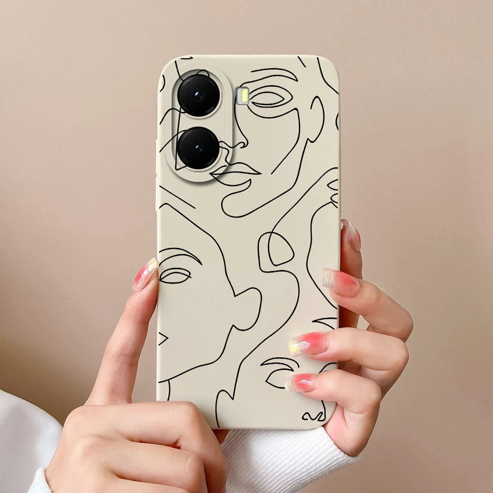 For Xiaomi Poco X7 Pro Case Lovely Bear Love Heart Shockproof Anti-fall Antifouling Luxury Shell For xiaomi poco x7 pro Coque