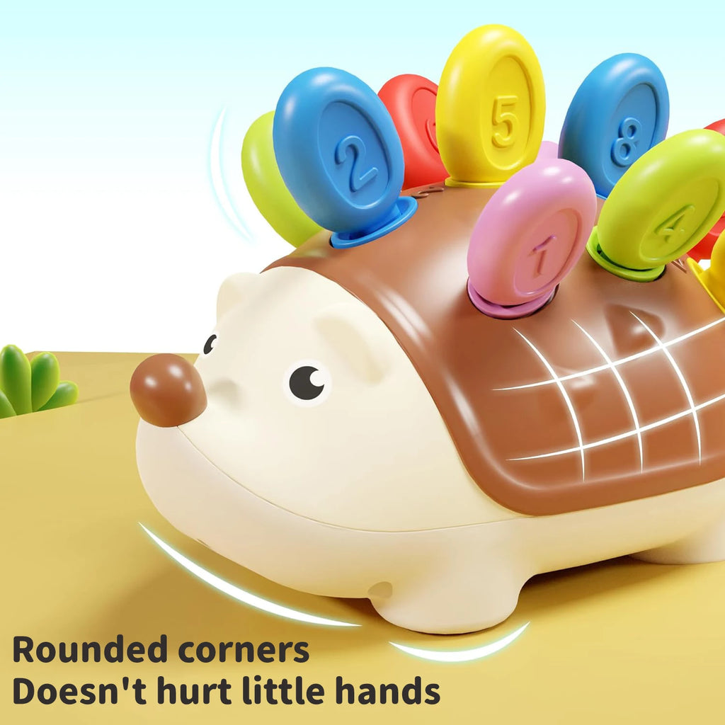 Montessori Hedgehog Biomimetic Toys Baby Hand-eye Coordination Fine Motor Training Develop Concentration Early Education Toys