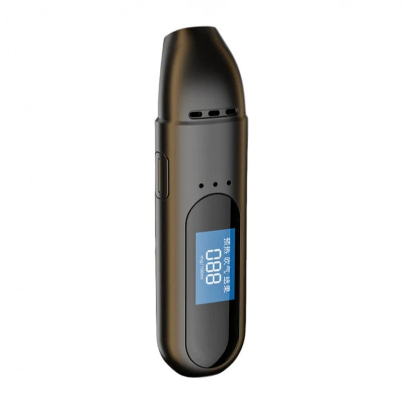 High Accuracy Breathalyzer, Portable Digital Alcohol Tester with LCD Display, Personal & Professional Use Driving Safety
