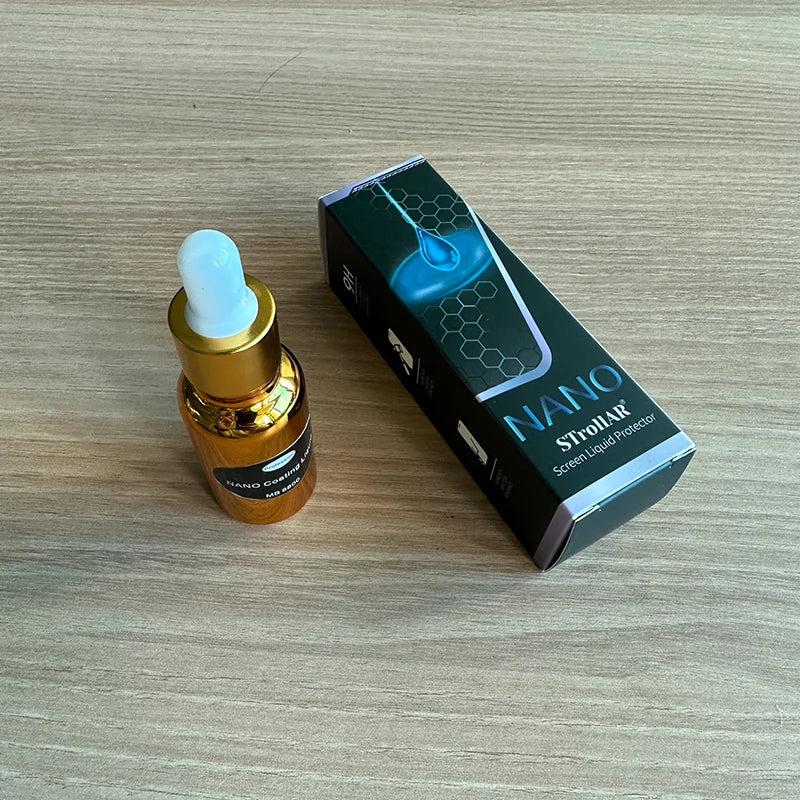 Nano Liquid Solution,Liquid Film Glass Coating Agent Repair Nano Oleophobic Hydrophobic for Mobile Phone Smart Watch