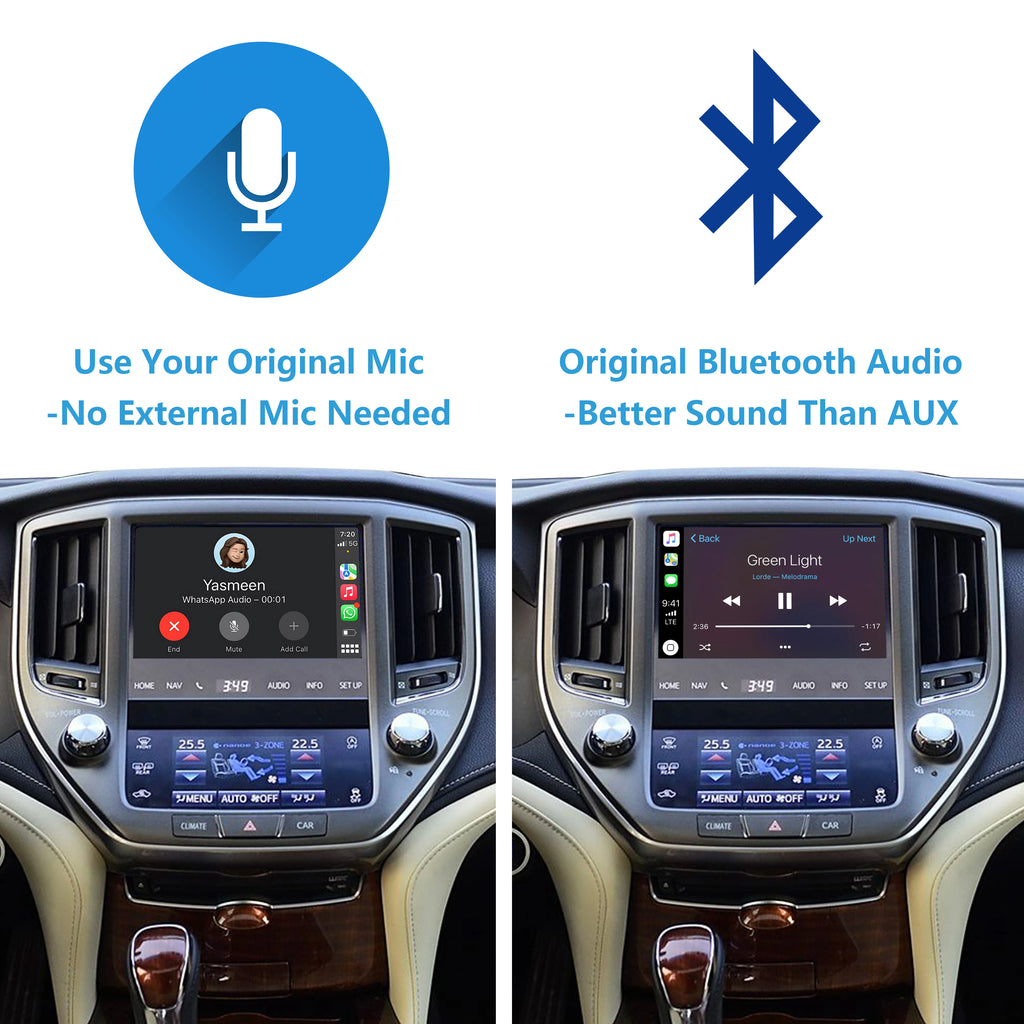 Wireless CarPlay &Android Auto Work For CROWN 14th Gen 2012-2017 Android Auto Retrofit Kit