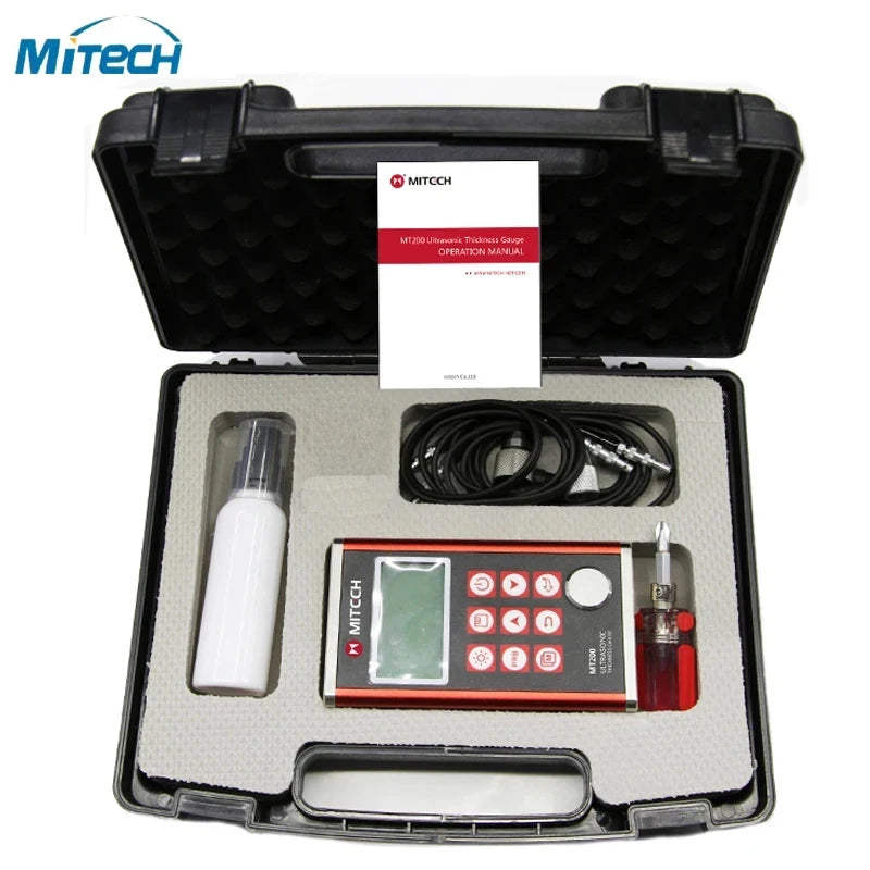 MITECH Ultrasonic Thickness Gauge Meter Test For NDT Non-Destructive Testing MT150 MT160 MT180 MT190 MT200