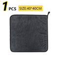 SEAMETAL Car Wash Towel 1200GSM Microfiber Double-Sided Ultra Absorbent Car Wash Cloth Cleaning Drying Towel Washing Accessories