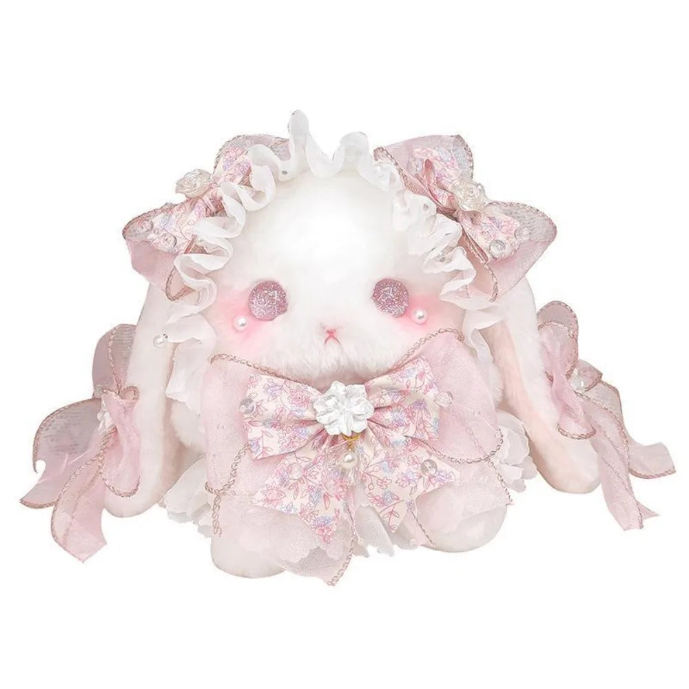 Cute Bunny Bag Princess Lolita Shoulder Bag Pearl Chain Sweet Crossbody Bags