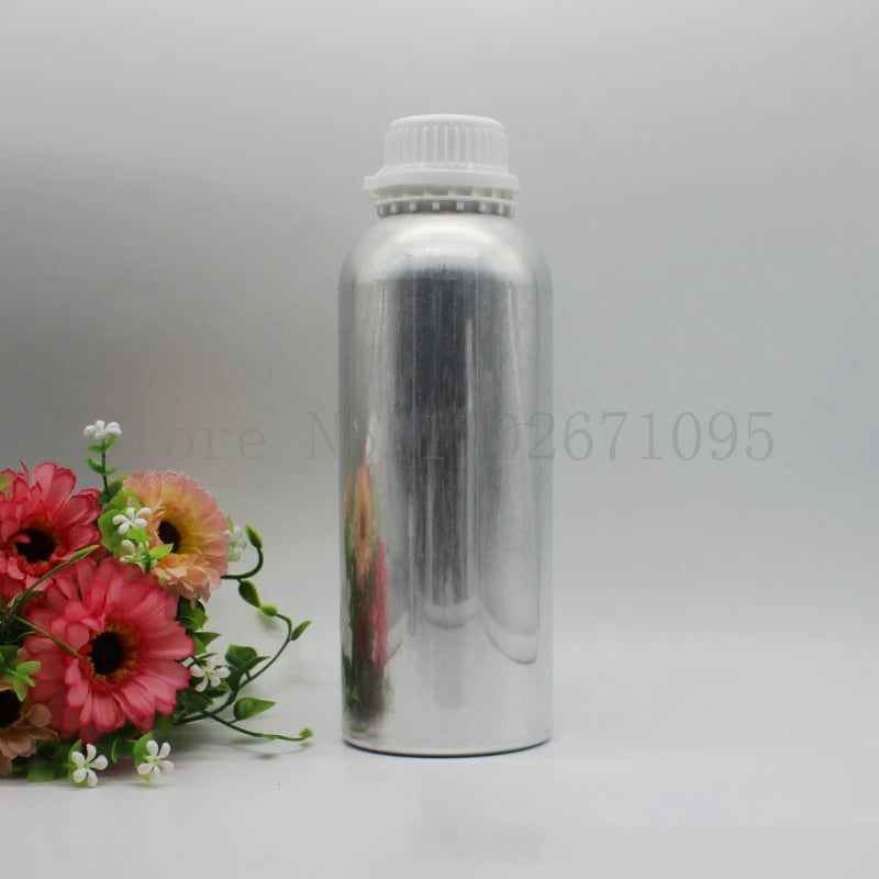 5 10 30pcs/lot Aluminum Bottle with Anti-theft Lid Essential Oil Bottle Cosmetics Container Refillable Travel Sub Bottles