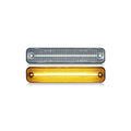 For Hummer H2 2003-2009 Clear & Smoked Lens LED Side Marker Lamp Amber Front Red Rear Side Fender Lights