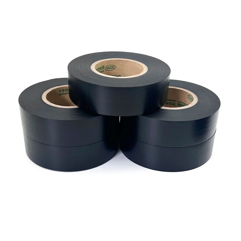 30M/Rolls x Width 19mm Black heat-resistant PVC Electrical Tape Waterproof Insulating Protection for Sealing Wires Cable Tape
