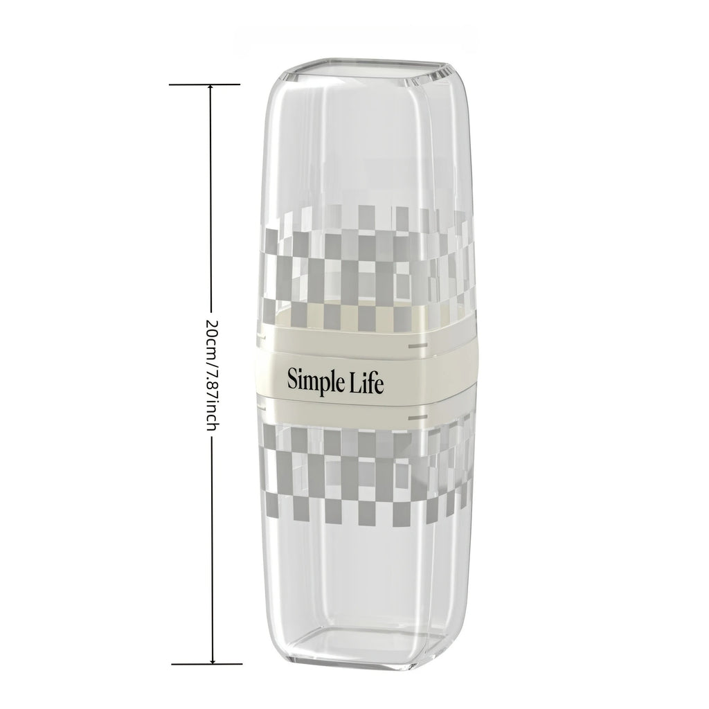 Portable Toothpaste Toothbrush Protect Holder Case Travel Camping Storage Box Protect Toothbrush Toothpaste from Dirt and Damage