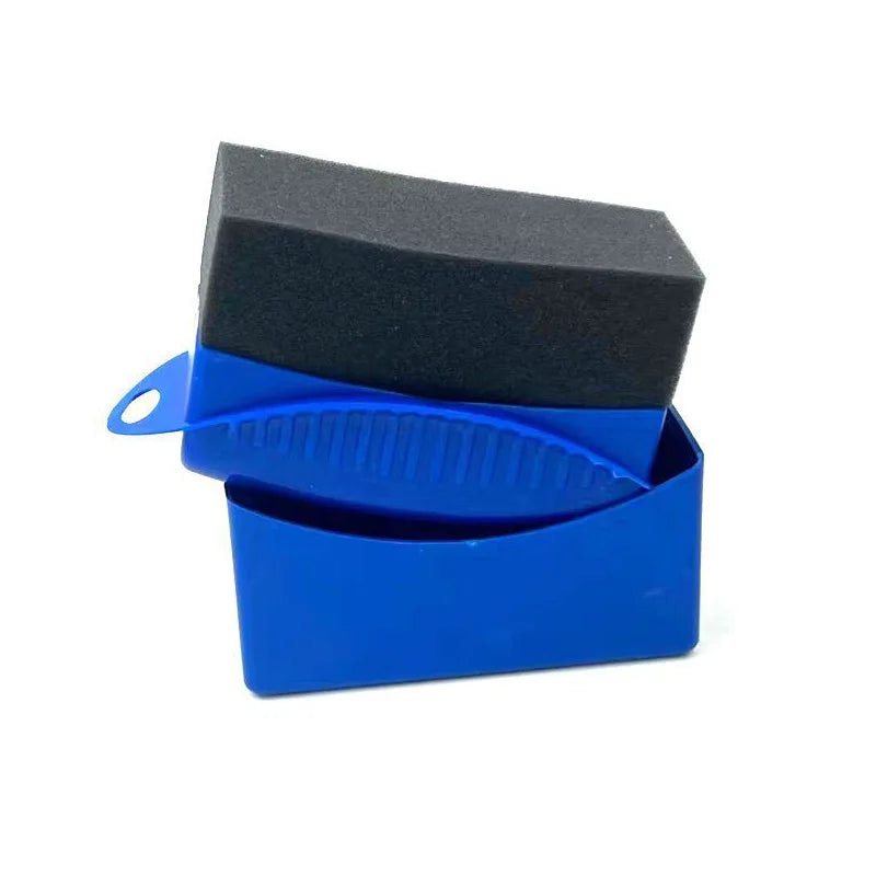 Car Tire Waxing Brush Polishing Cleaning Wipe Washing Tire Sponge Brushes Car Wash and Maintenance
