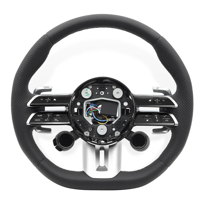 Dynamic Selecet Button Steering Wheel for Mercedes Benz AMG W204 W205 W221 W222 Cls Glc Gle Gls Gla Cla Glk Slc C63 E63 GLA45