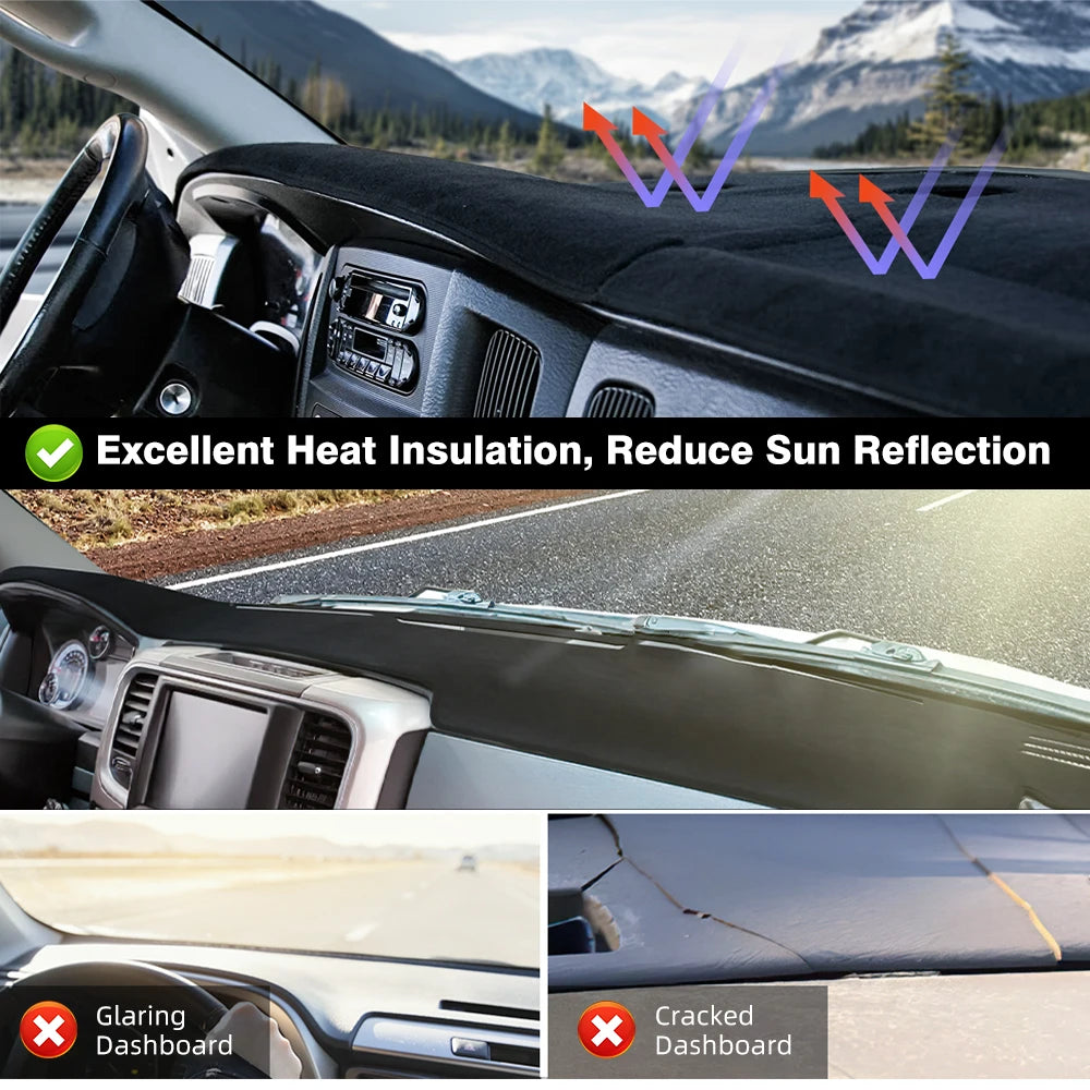 For Toyota Camry  2007 2008 2009 2010 2011 Board Cover Pad Carpet Dash Mat Sun Shade Anti-UV Car Accessories Car Dashboard Cover