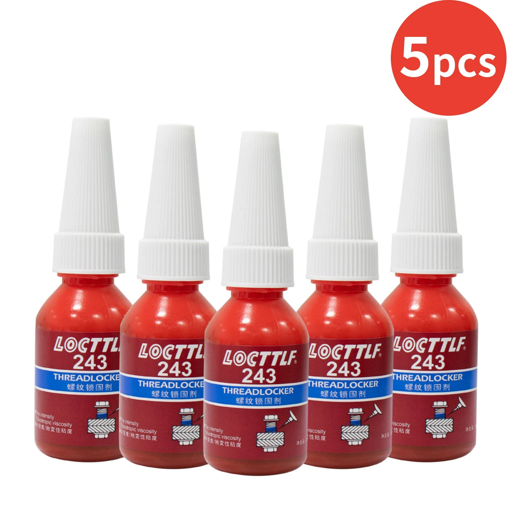 10ml  243 Screw Anaerobic Adhesive 243 Thread Locking Anti-loose Anti-slip sealing Anaerobic Glue Agent Anti-slip caulk sealers
