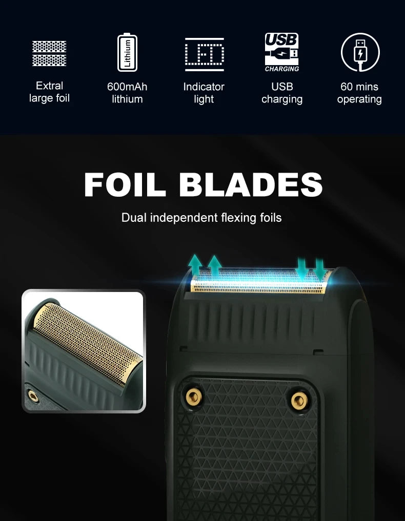 VGR popular men's shaver, convenient mini shaver, home travel electric shaving machine sideburns and hair trimming machine V-353