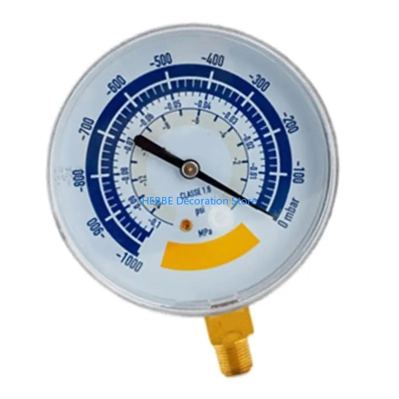B0KC Vacuum Gauge Pressure Gauge Accurate Air Gauge 0-14psi 1/8inch
