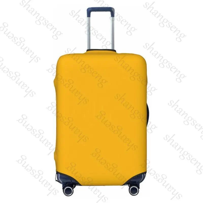 Solid color printing DIY Travel Luggage Cover Elastic Suitcase Trolley Protector dust cover Suitcase Case For 18-32" Luggage