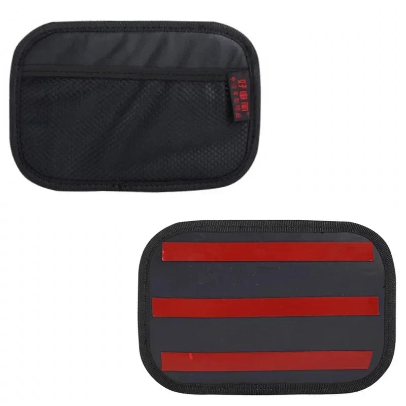 1-4pcs Car storage net bag, multi-functional storage net bag, car interior organizer, mobile phone key storage