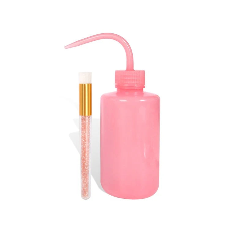 Eyelash Extension Cleaning Set Lash Shampoo Brush Lash Bottle Eyebrow Skin Care Remover Washing Kit Eyelash Extensions Supplies