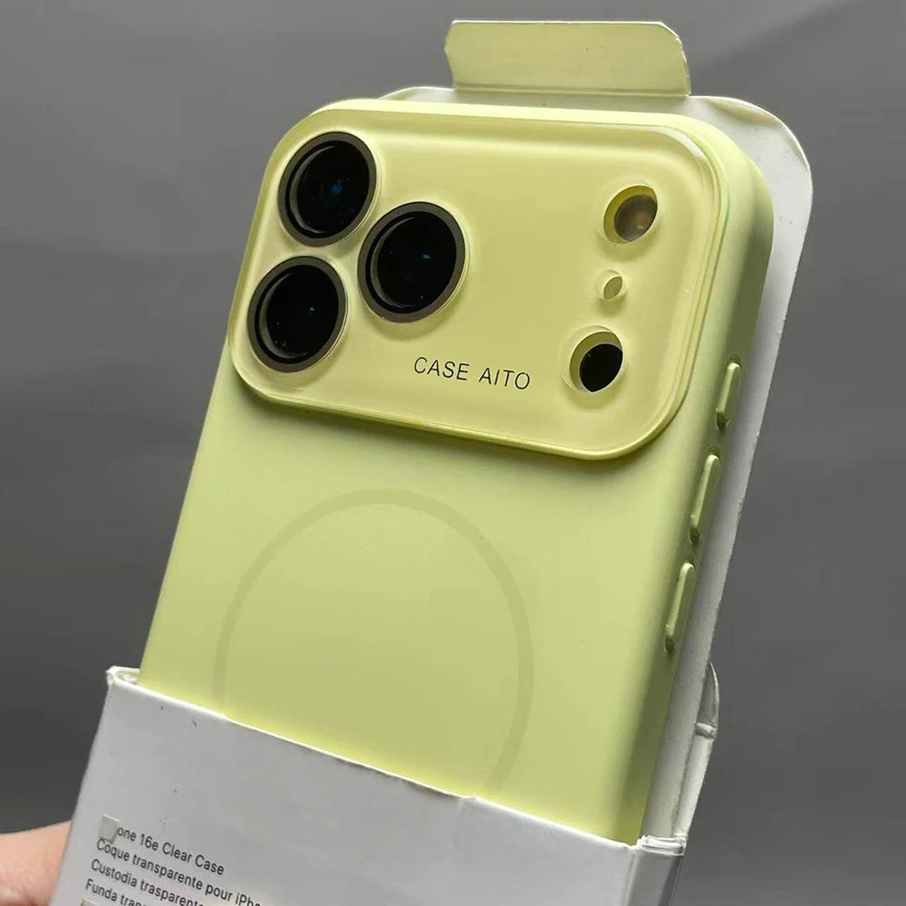 For Magsafe Magnetic Phone Cases For iPhone 17 16 Pro Max Liquid Silicone Protect Case For iPhone 15 14 13 17 Pro Max Soft Cover