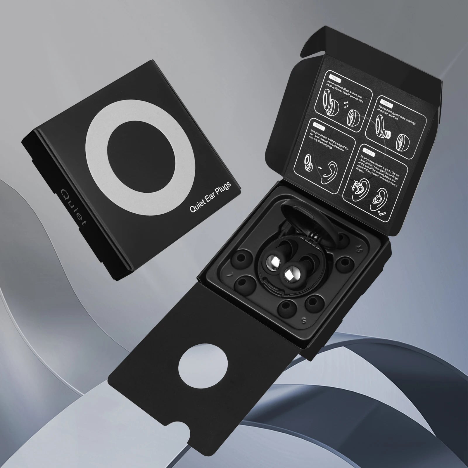 Quiet Ear Plugs for Sleeping Noise Reduction Super Soft Reusable Hearing Protection Anti Noise Earplugs for Concerts Travel Work