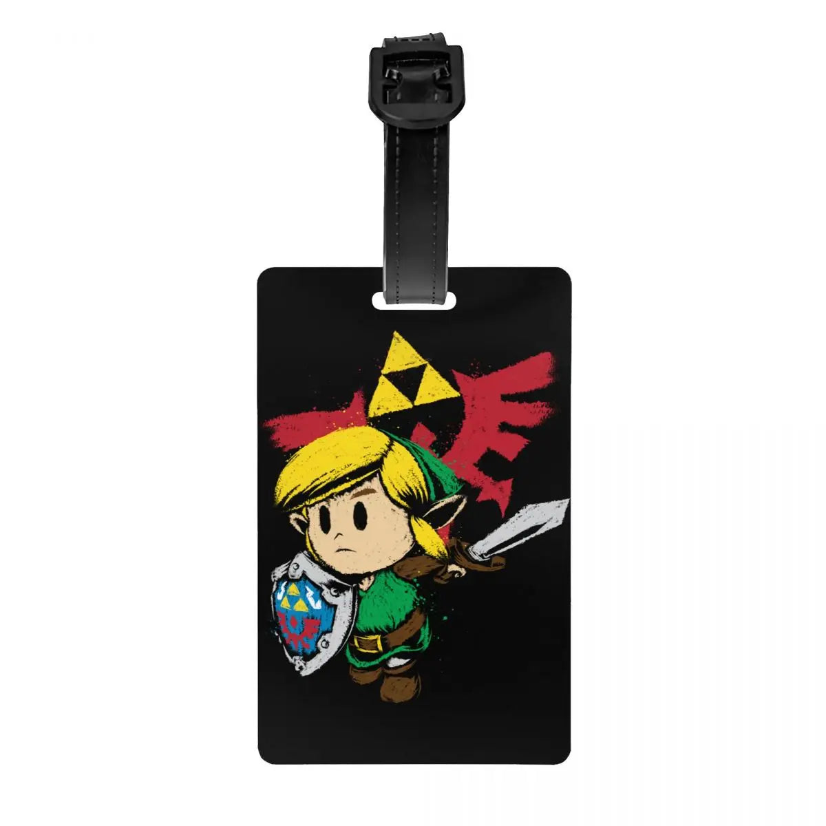 Custom The Legend Of Zeldas Luggage Tag Privacy Protection Anime Game Baggage Tags Travel Bag Labels Suitcase