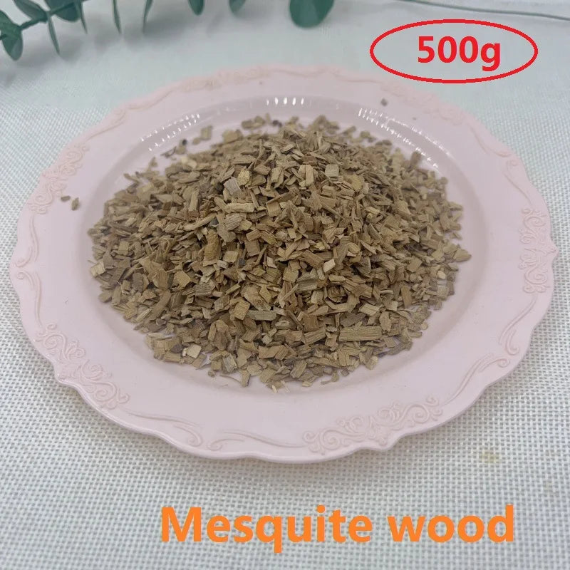 500g Apple Wood Pellets BBQ Flavoring Chips Kiln Dried Sawdus Specialty Wooden Chunks for Barbecue Smoker Grill Bacon Fish Meat