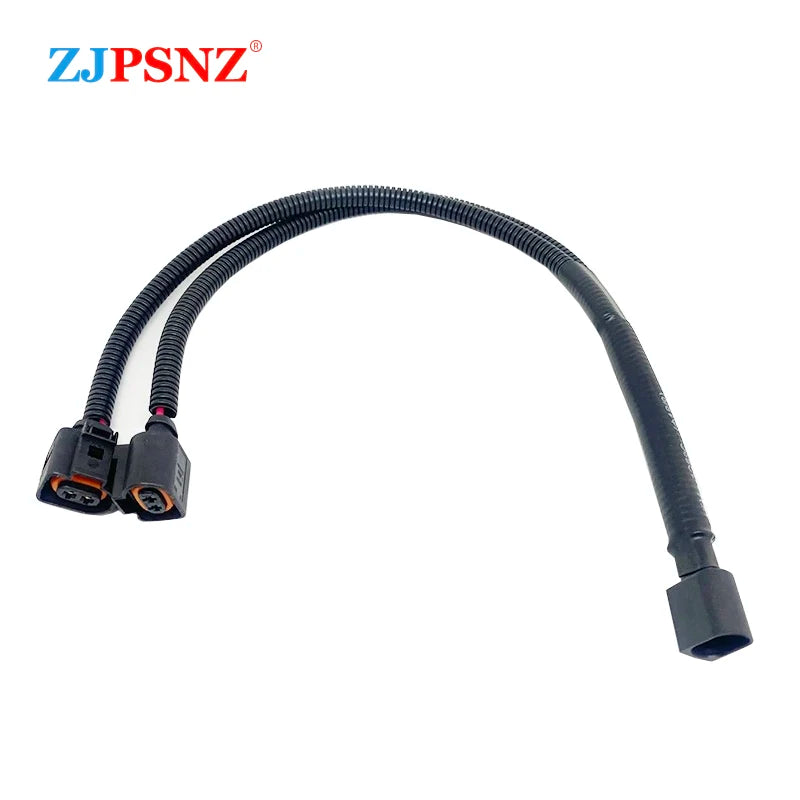 Car Horn Adapter Pigtail Socket Female Male Plug Horn Wiring Harness Female Male Plug Non-Destructive 1 to 2 Split Horn Adapter